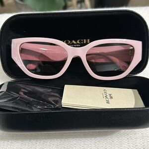 Coach Pink Sunglasses
